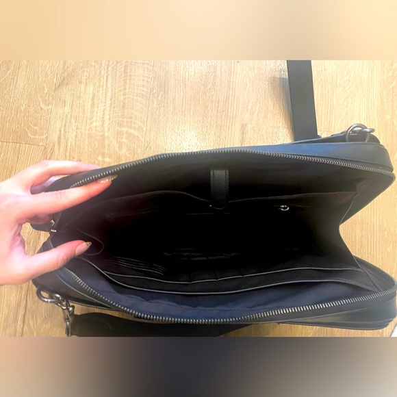 NWT Coach Signature Leather Briefcase/Laptop Bag - Picture 7 of 8